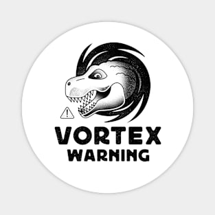 Vortex Warning Dinosaur Emblem Magnet